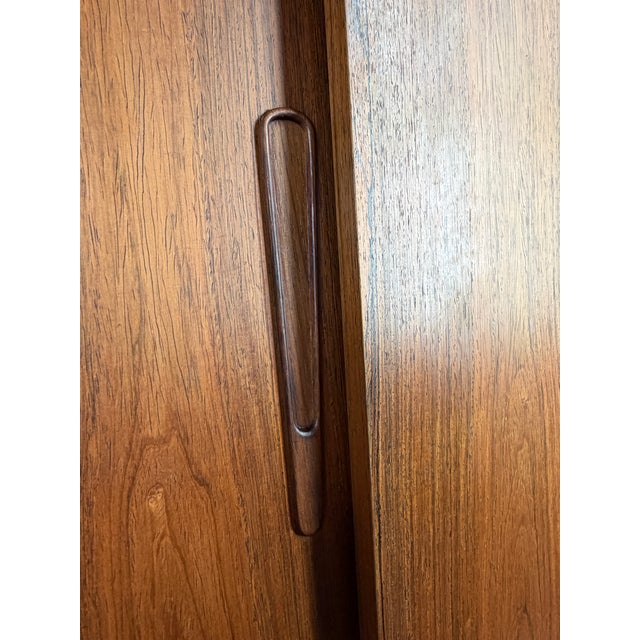 Brown Rosewood Highboard from ES Møbler Silkeborg, Denmark, 1960s For Sale - Image 8 of 9