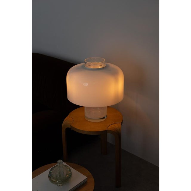 Murano Glass Table Lamp by Carlo Nason for Mazzega, 1960s For Sale - Image 5 of 12