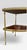 Vintage French Louis XVI Style Lacquered Wood and Brass Table For Sale - Image 4 of 7