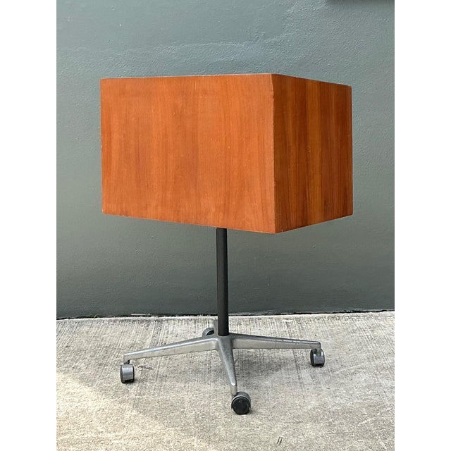 Brown Vintage MCM George Nelson for Herman Miller Podium For Sale - Image 8 of 16