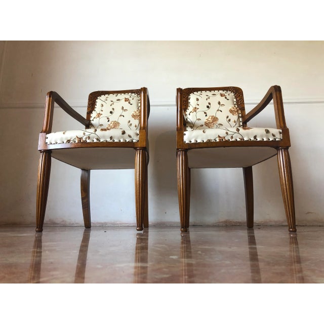 Set of Art Nouveau French Armchairs, 1910s For Sale - Image 15 of 18
