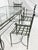 1970s Mario Papperzini for Salterini Iron Patio Dining Set, 6 Chairs & Matching Table, Attributed For Sale - Image 9 of 18