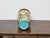 French Majolica Vase With Rooster, Irises, and Butterfly, Circa 1900 For Sale - Image 4 of 9