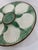 Light Green 1930s French Longchamp Green and White Majolica Oyster Plate For Sale - Image 8 of 14