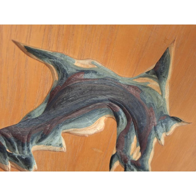 Panels in Worked Wood by Angelo Mangiarotti for Arquati, 1970s, Set of 2 For Sale - Image 15 of 18