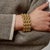 A powerful statement of 1970s Italian design, this Brev bracelet embodies bold craftsmanship and unmistakable presence....