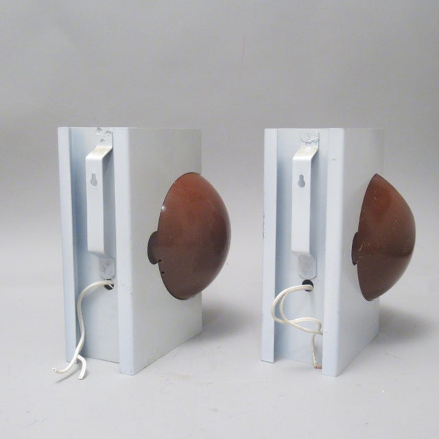 Italian Wall Sconces, 1960s, Set of 2 For Sale - Image 6 of 9