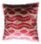 Pink Turkish Velvet Ikat Pillow 16 X 16 For Sale