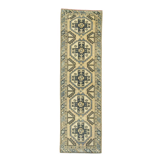 Turkish Anatolian Runner Rug 2'6" x 8'7" For Sale