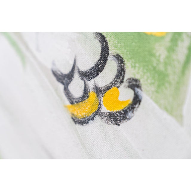 Japanese Geishas, 2010, Canvas Painting For Sale - Image 14 of 16