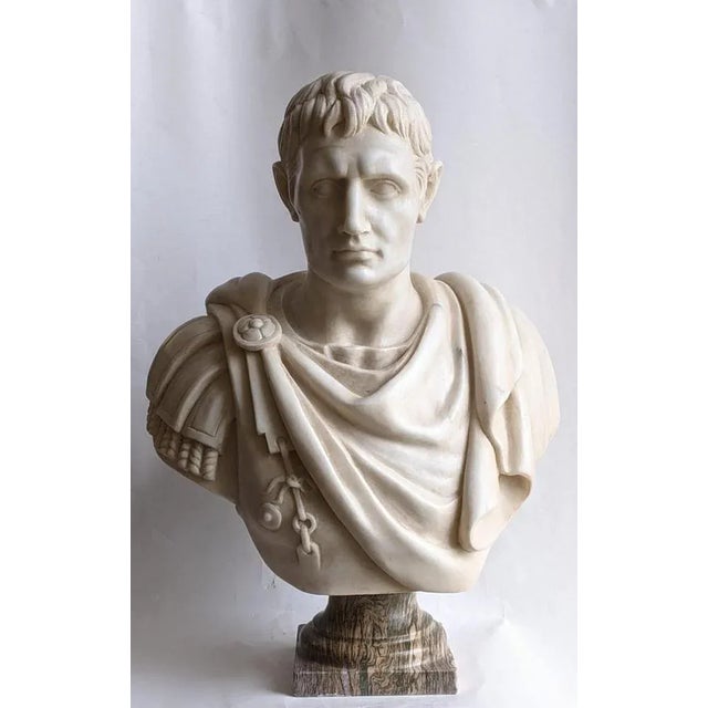 20th Century Italian Sculpture Ottaviano Carrara Marble For Sale - Image 5 of 7