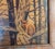 Wood 20th Century Central European Watercolor on Wood Panel Painting of Squirrels For Sale - Image 7 of 13