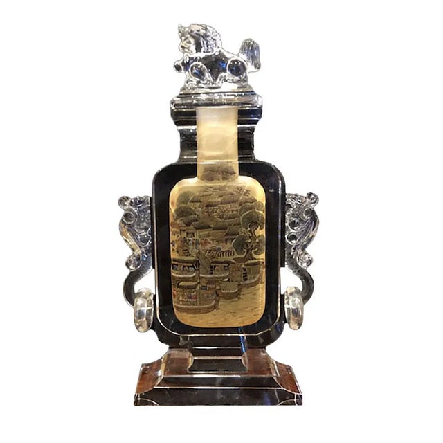 Early 20th Century Chinese Interior Painted Snuff Bottle For Sale - Image 13 of 13