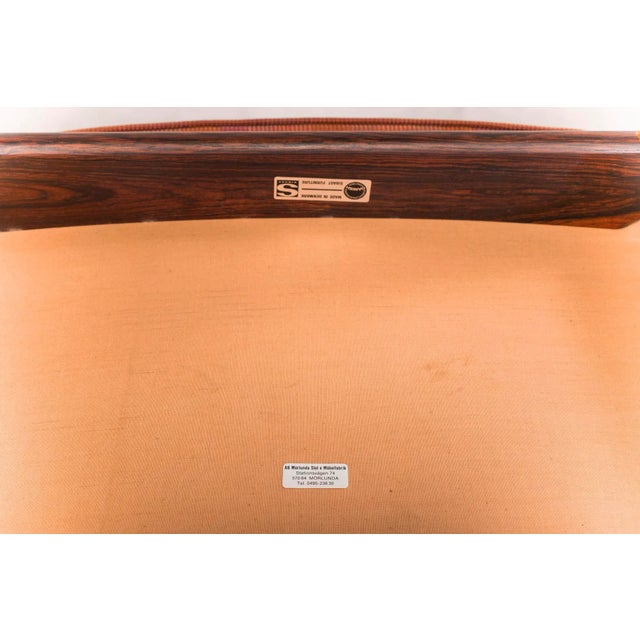 1960s Mid-Century Rosewood Model 341 Armchairs by Arne Vodder for Sibast, Set of 4 For Sale - Image 5 of 13