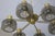 Metal Large Brass and Glass Chandelier from Hans-Agne Jakobsson, Sweden, 1960s For Sale - Image 7 of 11
