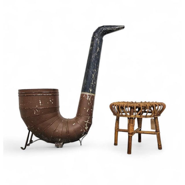 Vintage Zinc Pipe, 1973 For Sale - Image 13 of 18