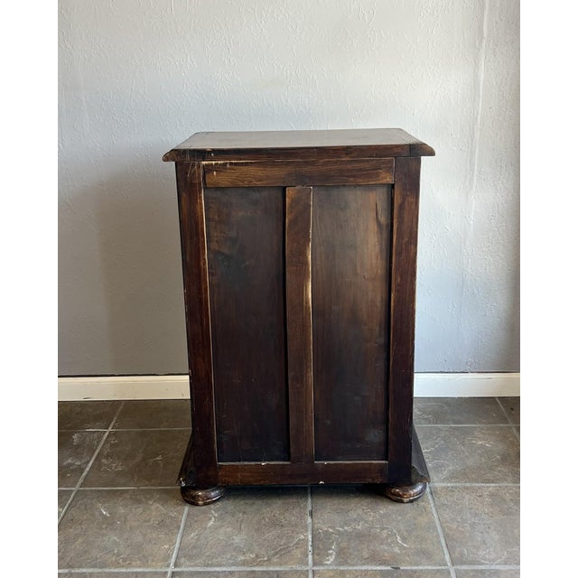 Vintage French Oak Cabinet With Drawer For Sale - Image 4 of 8