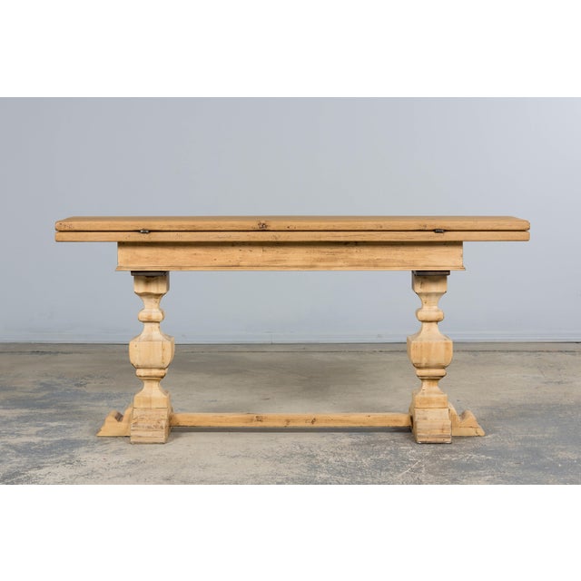 Country French Louis XIII Style Bleached Mixed Wood Folding Table For Sale - Image 18 of 18