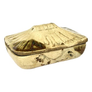 Wabi-Sabi Japanese Covered Covered Dish For Sale