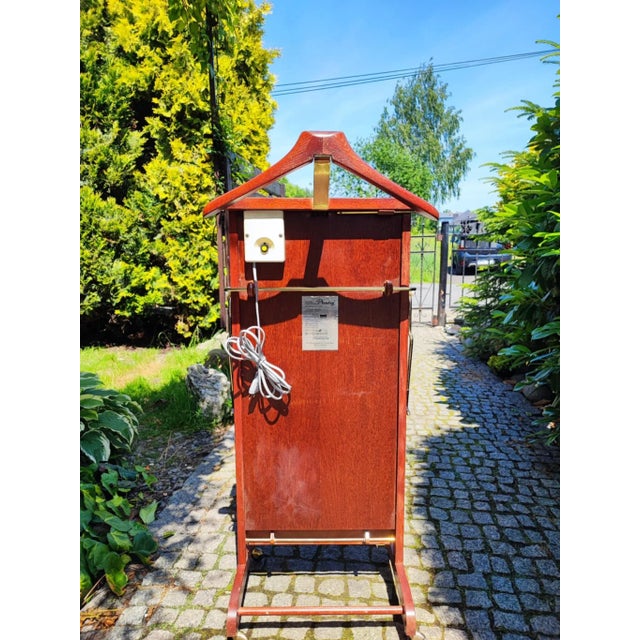 Wood Vatel Butler Coat Rack, 1970s For Sale - Image 7 of 16