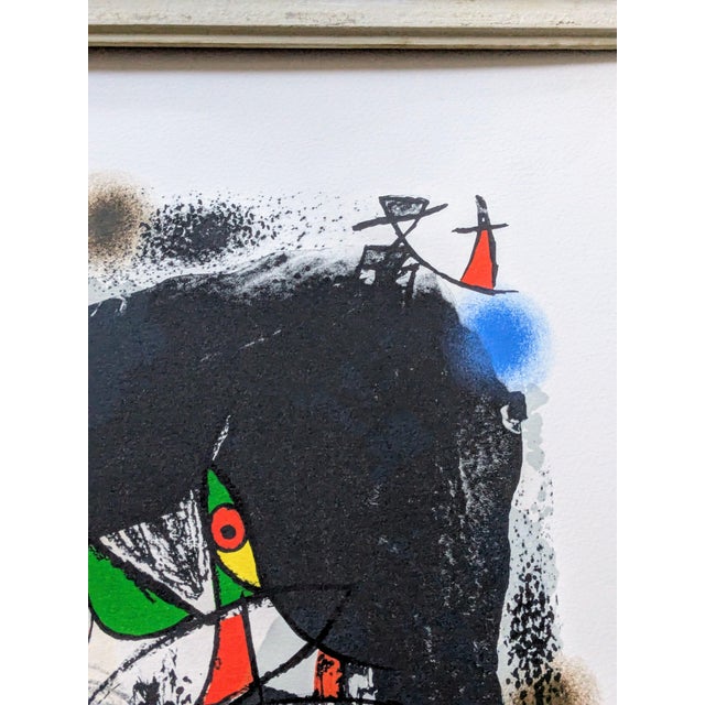 Joan Miro, The Scenic Revolution, 20th Century, Color Lithograph For Sale - Image 4 of 11