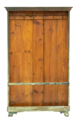 Antique Rustic Farmhouse Distressed Painted Hall Tree