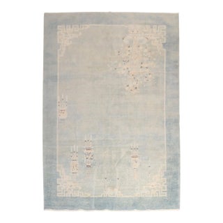 Early 20th Century Chinese Rug - 6'1" x 9' For Sale
