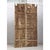 1900 - 1909 Antique Indian Bleached and Carved Teakwood Door For Sale - Image 5 of 5
