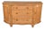 19th Century English Pine Dresser Base With Bowed Front For Sale