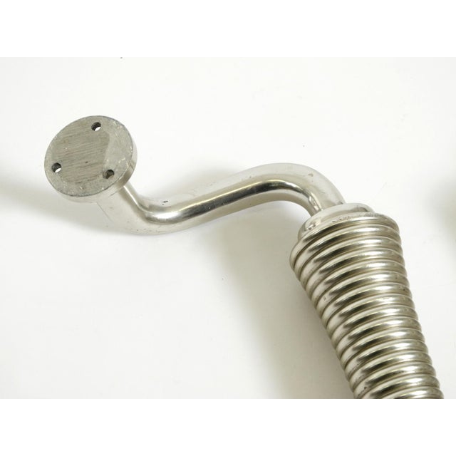 Large Door Handles in Aluminum, 1960s, Set of 4 For Sale - Image 17 of 18