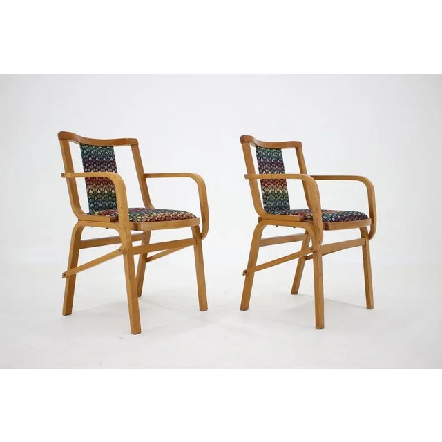 Set of Armchairs from TON, Czechoslovakia, 1970s For Sale - Image 3 of 10
