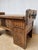 1960s Brutalist Oak Hall Chest Bench with Black Iron Hardware, 1960s For Sale - Image 5 of 13