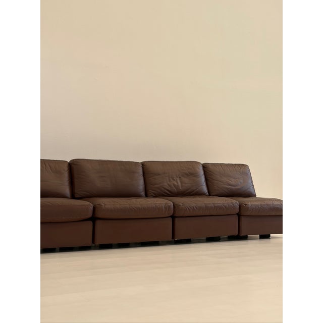 Modular Sofa by Jonathan De Pas, Donato Durbino and Paolo Lomazzi for Zanotta, 1970s, Set of 4 For Sale - Image 6 of 18