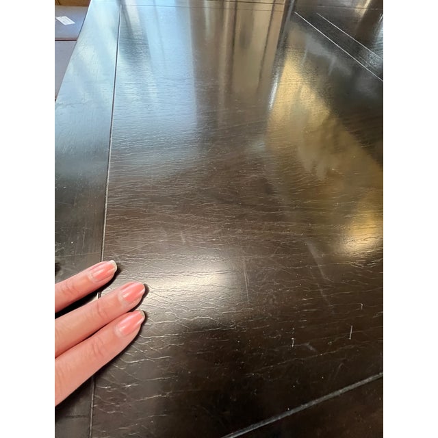 1960s Mid-Century Michael Taylor for Baker Extension Dining Table Far East Collection For Sale - Image 10 of 16