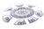 Late 20th Century Late 20th Century Deruta Italian Majolica Antipasto Serving Tray For Sale - Image 5 of 9