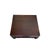 Reddish Brown Stain Square Ming Style Kang Low Coffee Table Stand For Sale - Image 4 of 8