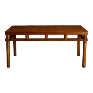 T.H. Robsjohn Gibbings for Widdicomb Model 1761 Coffee Table, 1953, Signed