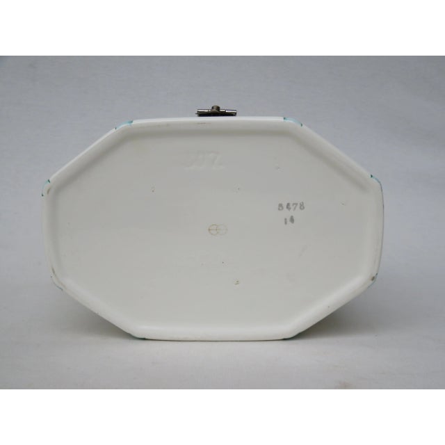 Vintage Art Deco Ceramic Pastry Box For Sale - Image 15 of 18