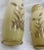Gilded Glass Butterscotch Yellow Vases -A Pair For Sale - Image 4 of 7