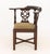 George III Mahogany Corner Chair, With Openwork Back Splats For Sale - Image 4 of 7