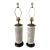 Vintage Chinoiserie Blanc De Chine Lamps - A Pair For Sale