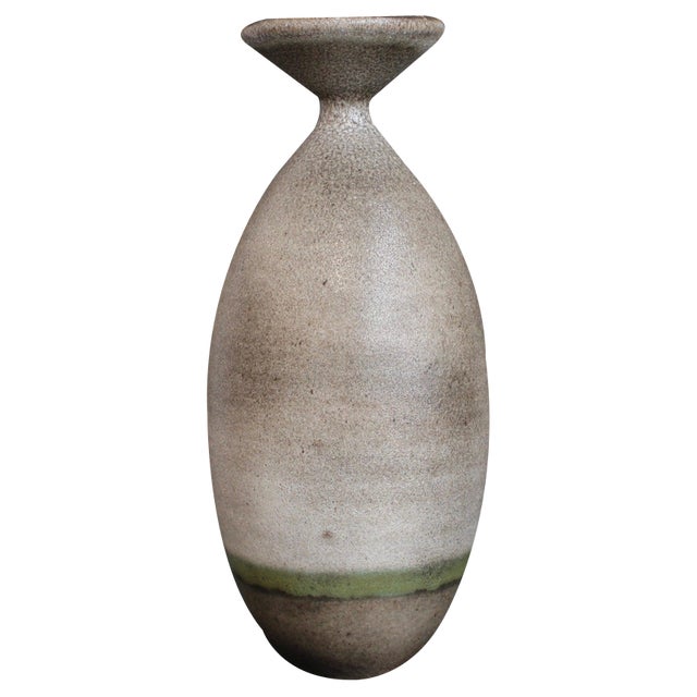 Vintage Italian Ceramic Vase by Carlo Zauli, 1970s For Sale