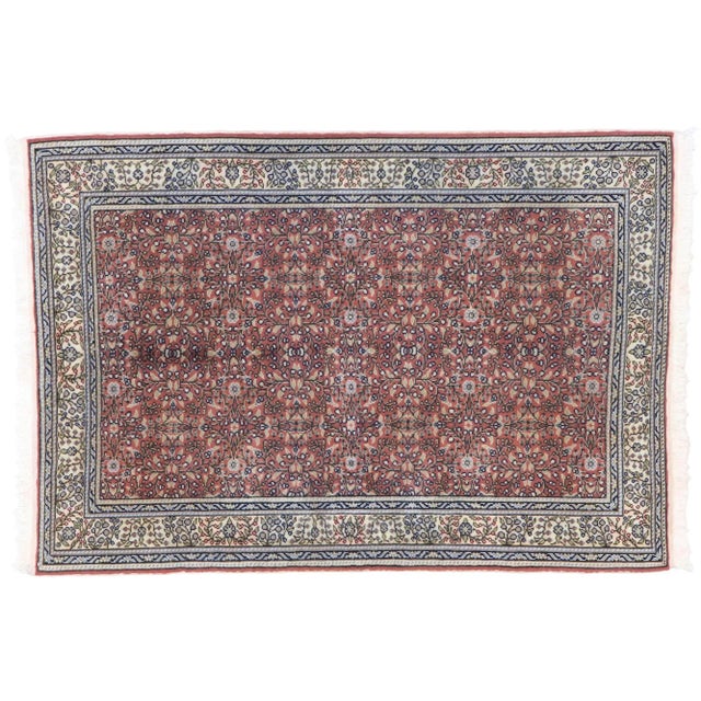 Vintage Turkish Sivas Rug - 03'11 X 05'08 For Sale - Image 9 of 10