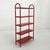 Red Red Tubular Standing Shelf, 1980s For Sale - Image 8 of 8