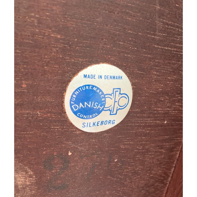 1950s Scandinavian Modern J. Linde Rosewood Extending Coffee Table – Restored Beauty For Sale - Image 11 of 11