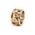 Cartier Vintage Cartier Iconic Mahango Walking Panther 18k Yellow & White Gold Band Ring, Size 5 For Sale - Image 4 of 8