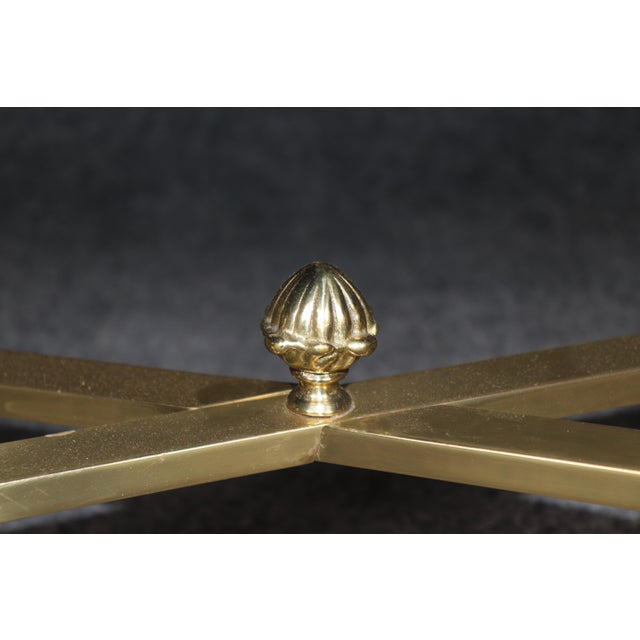This elegant Maison Jansen Directoire-style bench, often referred to as a window bench or ottoman, is a superb example of...
