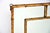 Vintage Italian Gilt Metal Mirror, 1971 For Sale - Image 4 of 12
