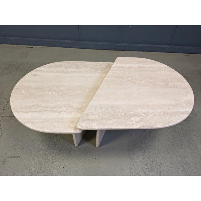 Vintage Travertine Coffee Tables, 1970s, Set of 2 For Sale - Image 10 of 11