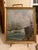 This is a wonderful antique maritime harbor painting, depicting a bustling working port filled with tall-masted sailing...